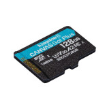 Atmiņas kartes Kingston Canvas Go Plus 128GB microSDXC (SDCG3/128GBSP)