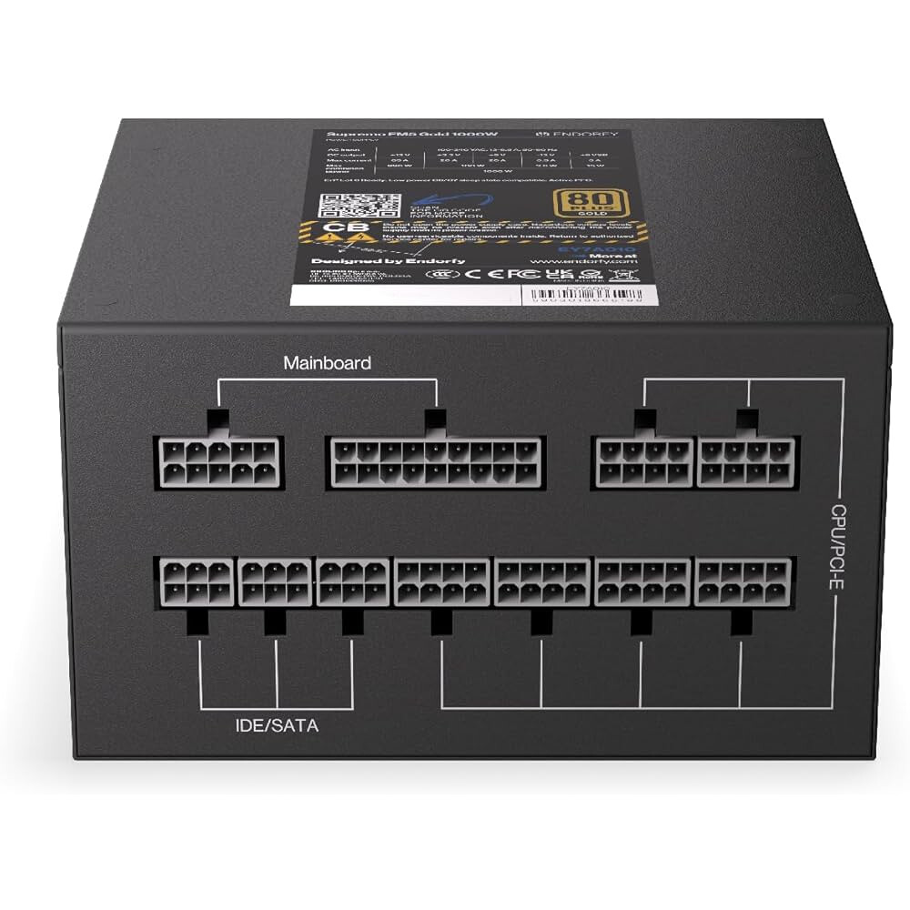 Bloc dalimentation Endorfy Supremo FM5 Gold 1000 W (EY7A010) - photo 4