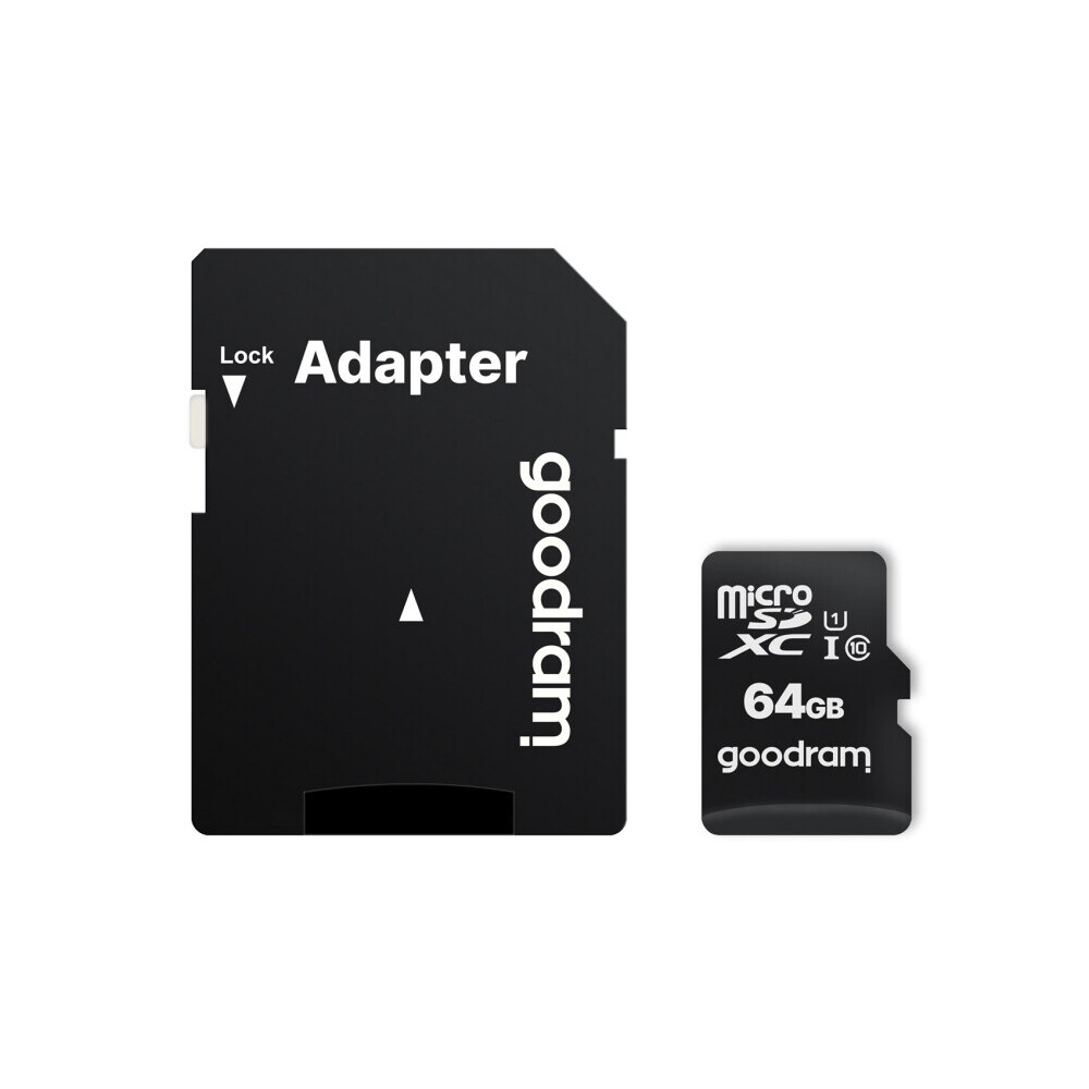 Atmiņas kartes Goodram 64 GB MicroSDXC (M1AA-0640R12)