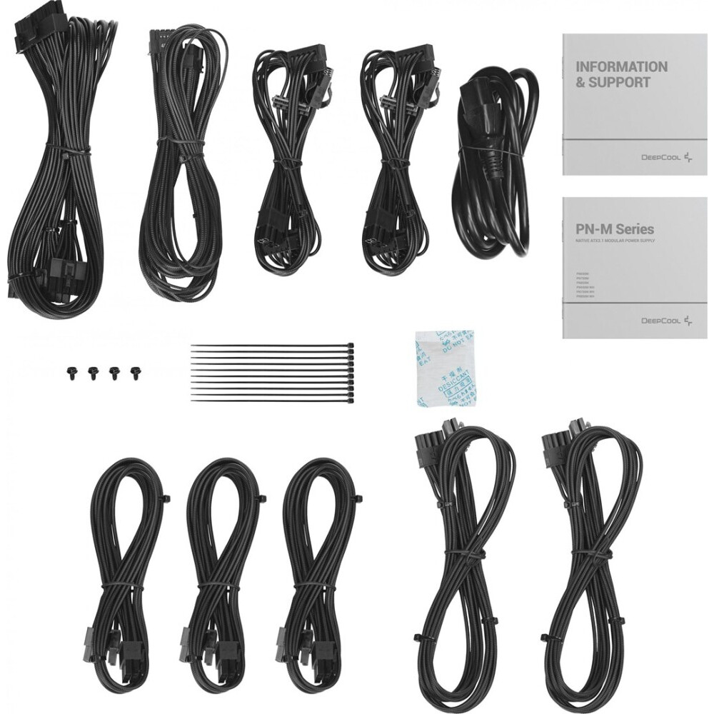 Barošanas bloks DeepCool PN750M 750 W (R-PN750M-FC0B-EU) - foto 8