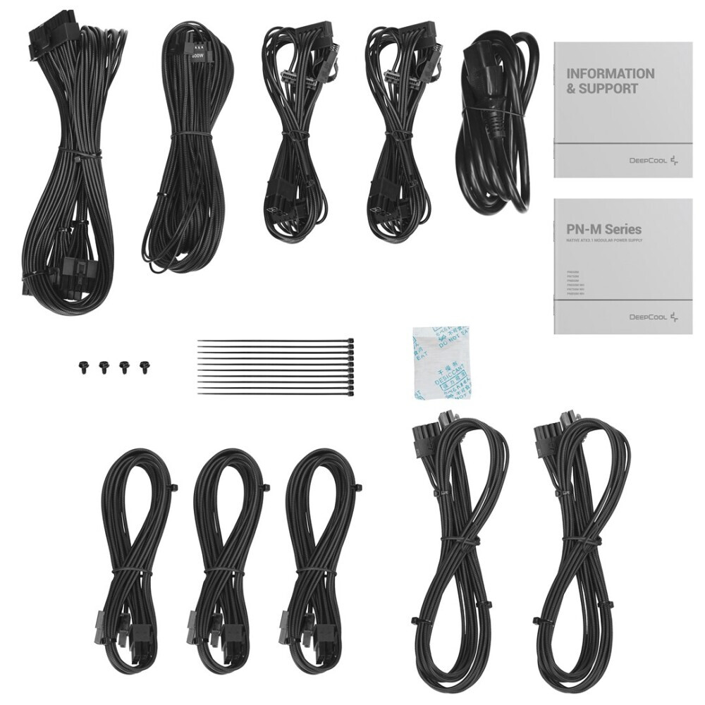 Barošanas bloks DeepCool PN850M 850 W (R-PN850M-FC0B-EU) - foto 9