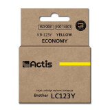 Kārtridžs Actis KB-123Y ink 10 ml for Brother yellow (KB-123Y)