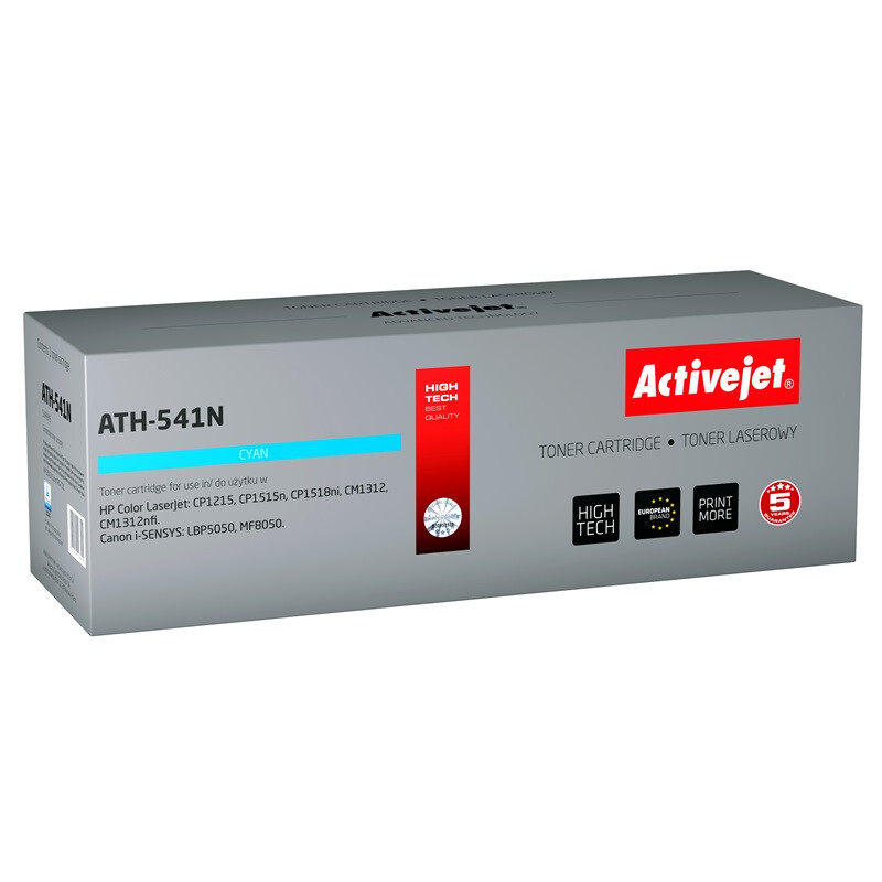 Toneris Activejet ATH-541N (replacement for HP 125A CB541A, Canon CRG-716C; Supreme; 1600 pages; cyan) (ATH-541N)