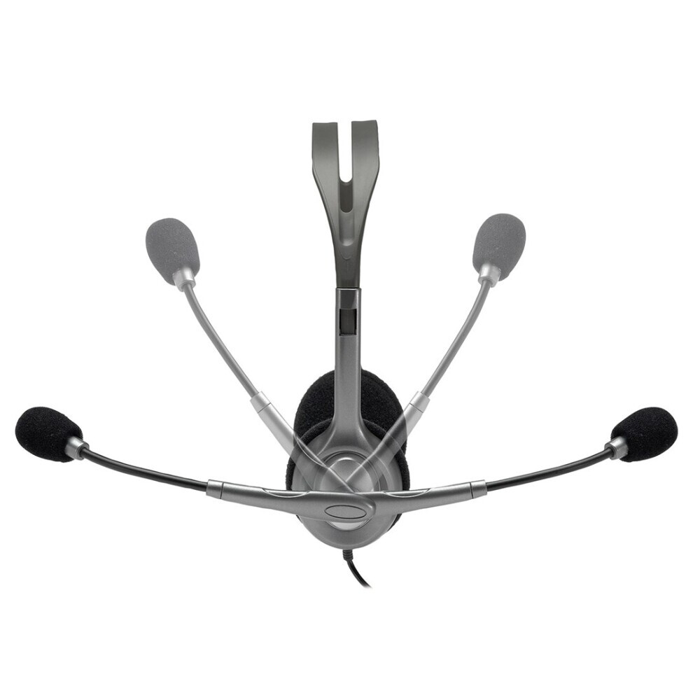 Austiņas Logitech H110 Silver (981-0005939) - foto 2