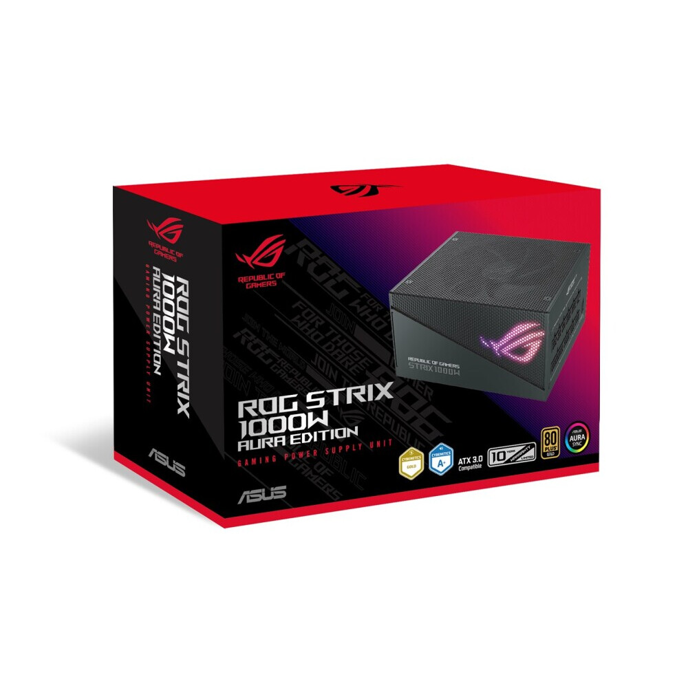 Bloc dalimentation ASUS ROG Strix 1000W Gold Aura Edition (90YE00P1-B0NA00) - photo 9