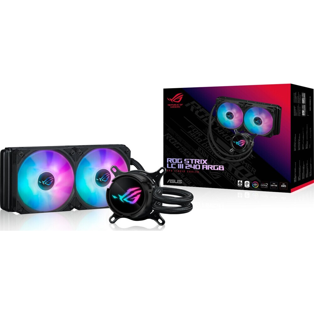 Ūdens dzesētājs ASUS ROG STRIX LC III 240 (90RC00S1-M0UAY0) - foto 7