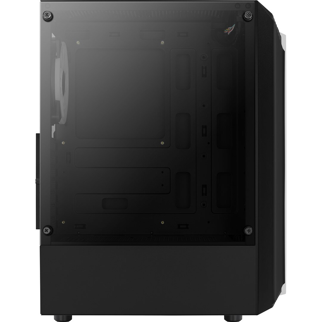 Datoru korpuss Aerocool Bionic Midi Tower Black (AEROPGS-BIONIC-GBKV2) - foto 9