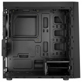 Datoru korpuss Aerocool Bolt Mini Mini-Tower Black (AEROPGSBOLTMINI-BK-R)