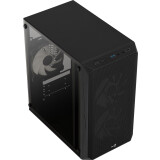 Datoru korpuss Aerocool CS107V2 Mini Tower Black (AEROPGSCS-107-A-V2)