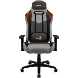 Datorkrēsls Aerocool DUKE AeroSuede Black, Brown, Grey (GAMAERFOT0039)