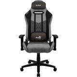 Datorkrēsls Aerocool DUKE AeroSuede Black,Grey (GAMAERFOT0033)
