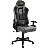 Datorkrēsls Aerocool DUKE AeroSuede Black,Grey (GAMAERFOT0033)