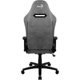 Datorkrēsls Aerocool DUKE AeroSuede Black,Grey (GAMAERFOT0033)