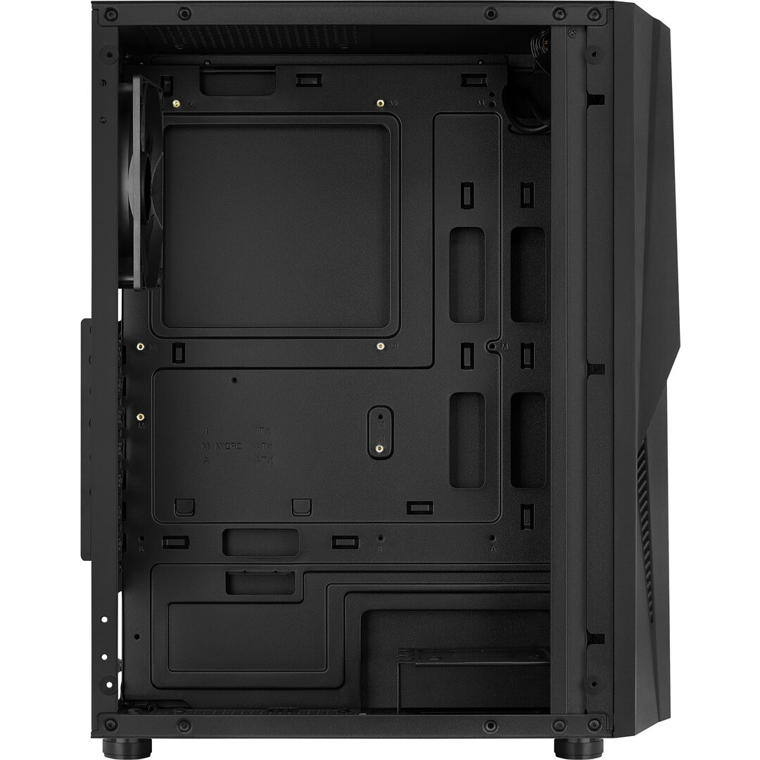 Datoru korpuss Aerocool Mecha Midi Tower Black (AEROPGSMECHA-G-BK-V1) - foto 2