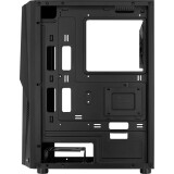 Datoru korpuss Aerocool Mecha Midi Tower Black (AEROPGSMECHA-G-BK-V1)