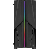 Datoru korpuss Aerocool Mecha Midi Tower Black (AEROPGSMECHA-G-BK-V1)