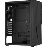 Datoru korpuss Aerocool Mecha Midi Tower Black (AEROPGSMECHA-G-BK-V1)