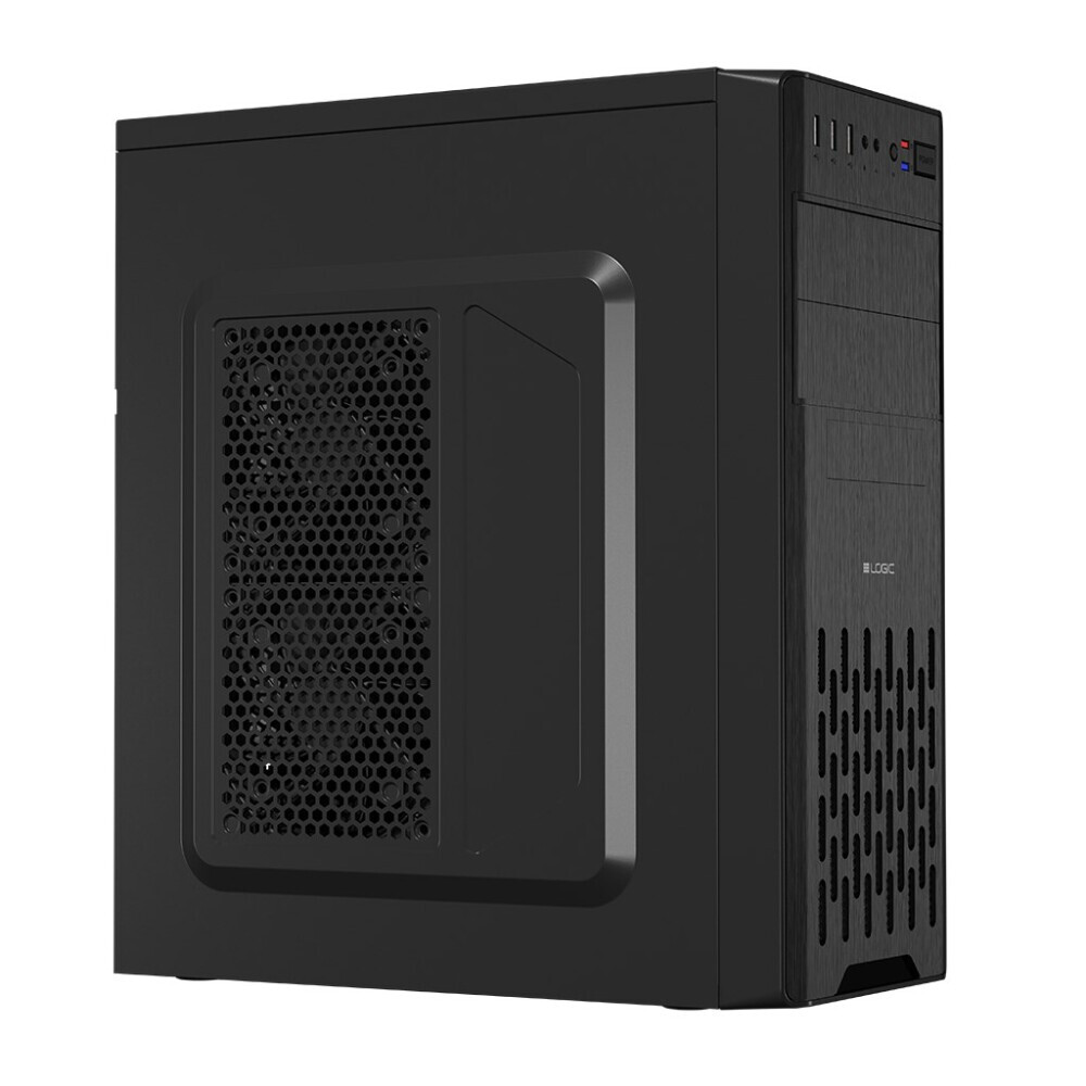 Datoru korpuss LOGIC L2 Midi Tower BLACK (AT-L002-10-0000000-0002) - foto 4