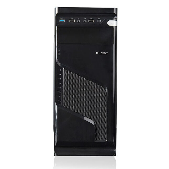 Datoru korpuss Logic K1 Midi Tower Black (OBULGCAXT0043) - foto 3