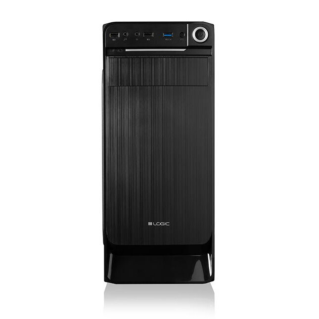 Datoru korpuss Logic K3 Midi-Tower Black (OBULGCAXT0045) - foto 3