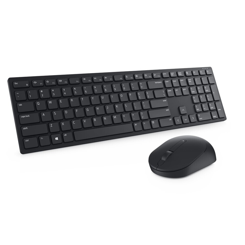 Tastatūra + pele DELL KM5221W ENG Black (580-AJRP)