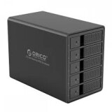 Hard Drive Enclosure Orico HDD, 3.5 Inch, 5 Bay, USB 3.0 type B (9558U3-EX-EU-BK-BP)