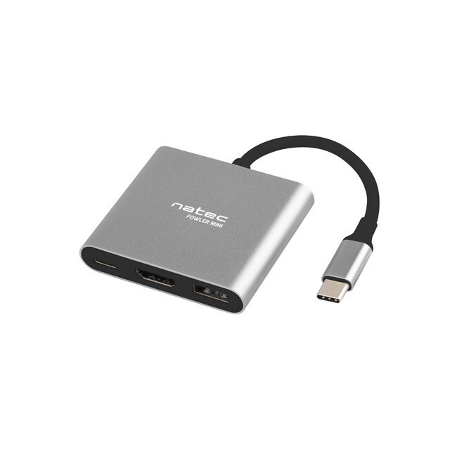 NATEC MULTI FOWLER MINI (USB-C PD, HDMI 4K) (NMP-1607)