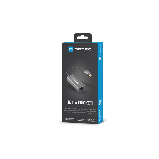 NATEC NETWORK 1GB USB-C 3.1 1X RJ45 (KSINATUSB0002) - foto 4