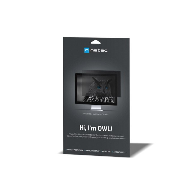 Piederums NATEC PRIVATIZING FILTER OWL 27" (NFP-2118) - foto 4