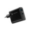 NATEC RIBERA GAN 1x USB-A + 1x USB-C  BLACK (NUC-2143)