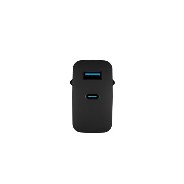 NATEC RIBERA GAN 1x USB-A + 1x USB-C  BLACK (NUC-2143) - foto 7