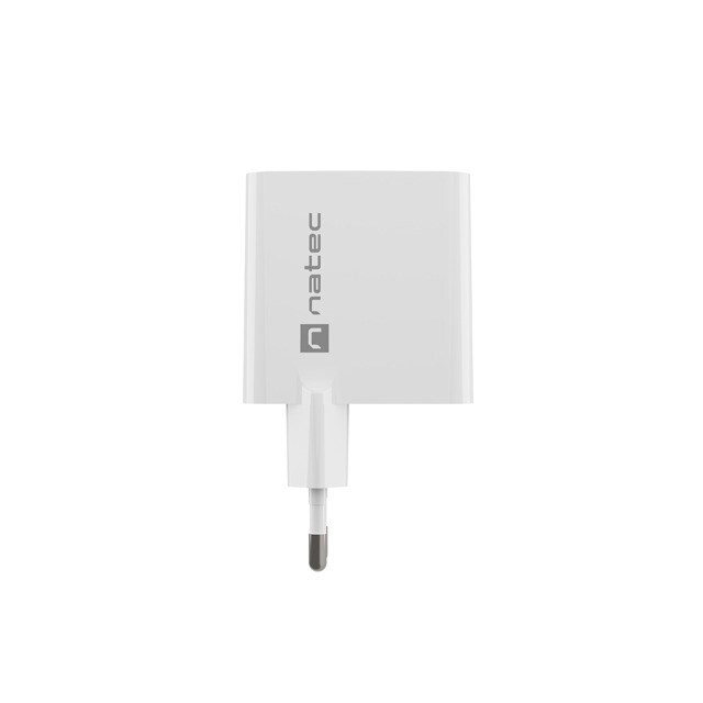 NATEC RIBERA GAN 1x USB-A + 1x USB-C WHITE (NUC-2144) - foto 4