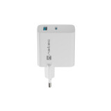 NATEC RIBERA GAN 1x USB-A + 1x USB-C WHITE (NUC-2144)