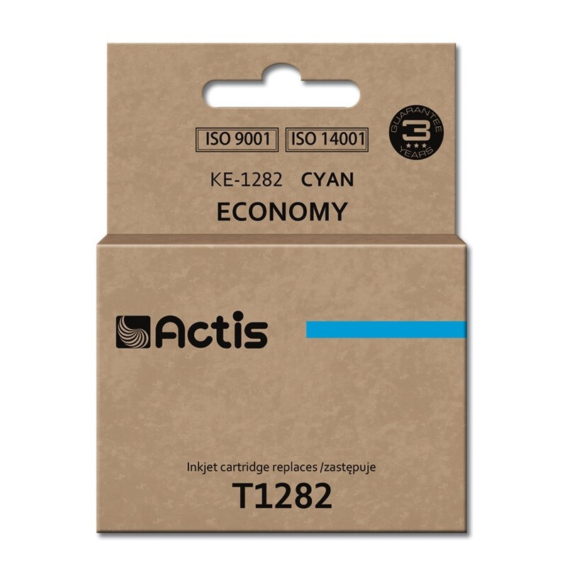 Kārtridžs Actis KE-1282 ink (replacement for Epson T1282; Standard; 13 ml; cyan) (KE-1282)