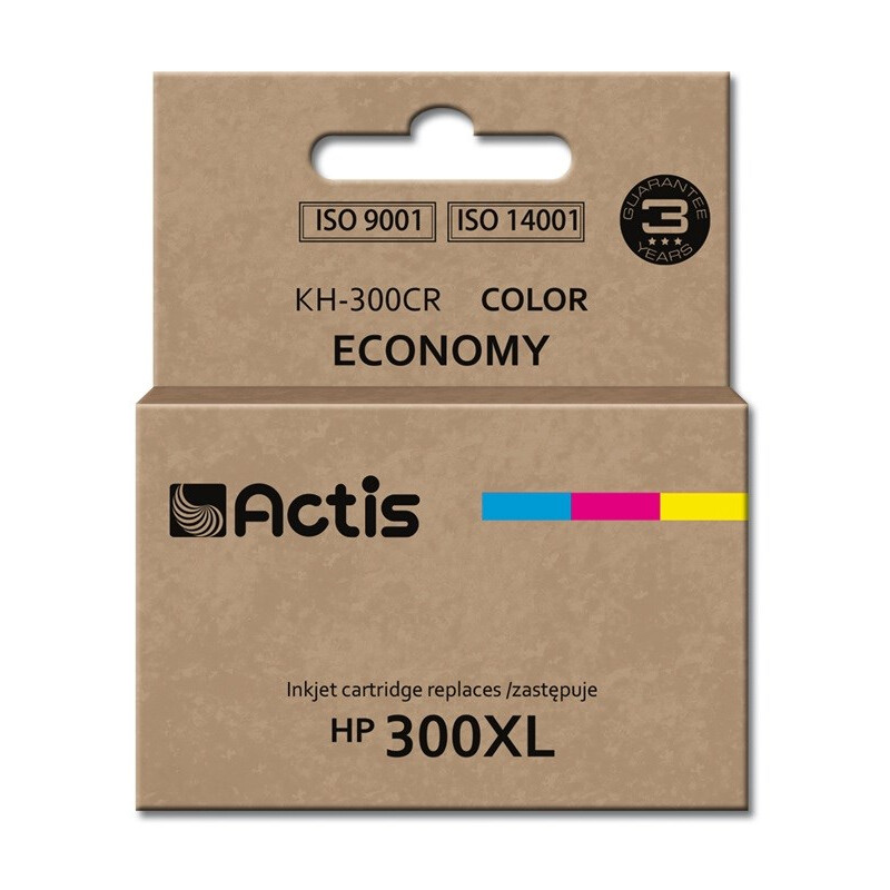 Kārtridžs Actis KH-300CR Ink (replacement for HP 300XL CC644EE; Standard; 21 ml; colour) (KH-300CR)