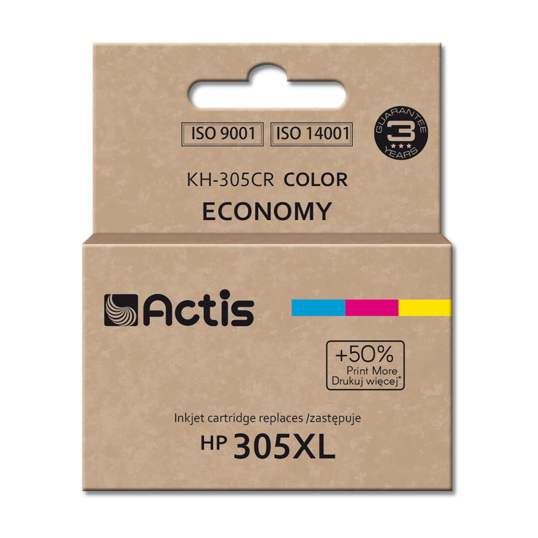 Kārtridžs Actis KH-305CR Ink Cartridge (replacement for HP 3YM63AE; Standard; 18 ml; colour) (KH-305CR)