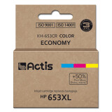 Kārtridžs Actis KH-653CR printer ink, replacement HP 653XL 3YM74AE; Premium; 18ml; 300 pages; colour (KH-653CR)