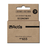 Kārtridžs Actis KH-655BKR ink (replacement for HP 655 CZ109AE; Standard; 20 ml; black) (KH-655BKR)
