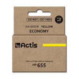 Kārtridžs Actis KH-655YR ink (replacement for HP 655 CZ112AE; Standard; 12 ml; yellow) (KH-655YR)