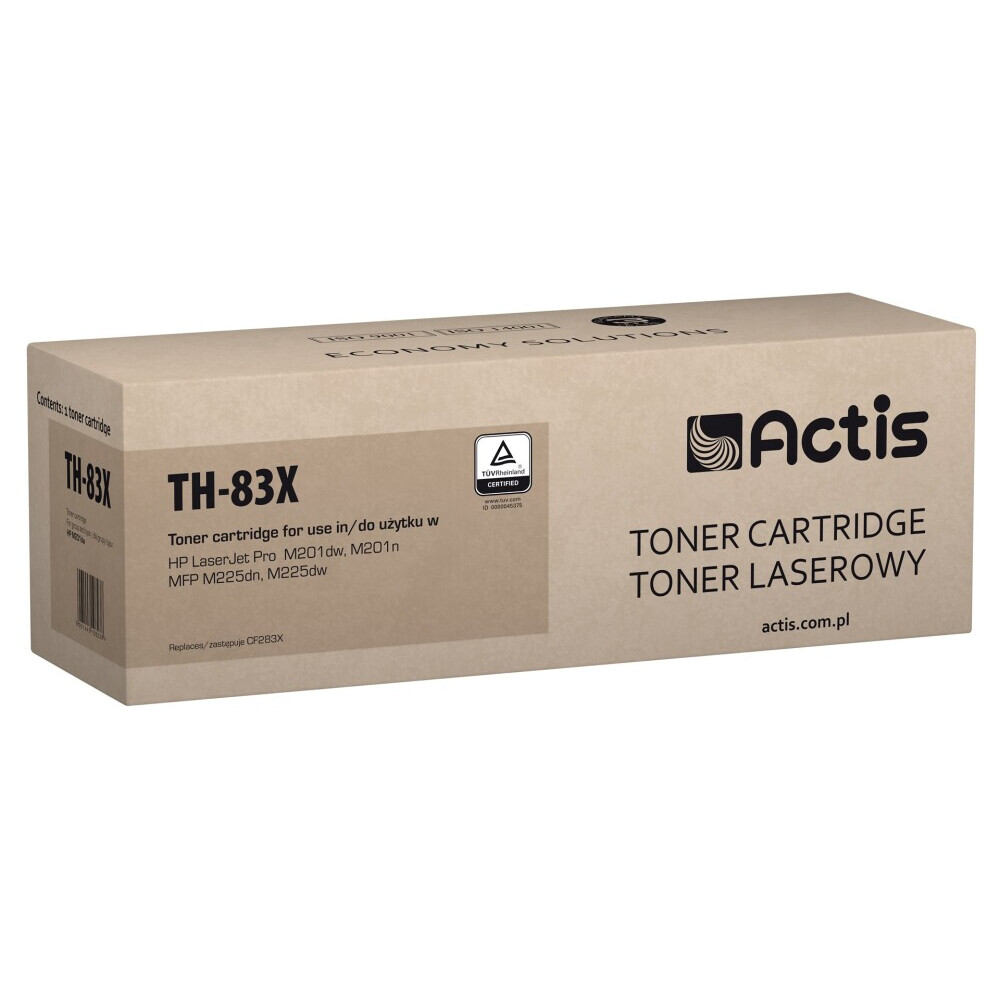 Kārtridžs Actis TH-83X Toner (replacement for HP 83X CF283X; Standard; 2200 pages; black) (TH-83X)