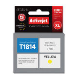 Kārtridžs Activejet AE-1814N Ink (replacement for Epson 18XL T1814; Supreme; 15 ml; yellow) (AE-1814N)