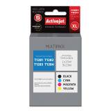 Kārtridžs Activejet AEB-1285N Ink (replacement for Epson T1281, T1282, T1283, T1284; Supreme; 1 x 15 ml, 3 x 13 ml; black, magenta, cyan, yellow) (AEB-1285N)