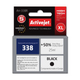 Kārtridžs Activejet AH-338R Ink (replacement for HP 338 C8765EE; Premium; 25 ml; black) (AH-338R)