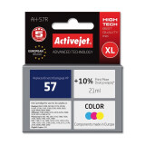 Kārtridžs Activejet AH-57R Ink (replacement for HP 57 C6657AE; Premium; 21 ml; color) (AH-57R)