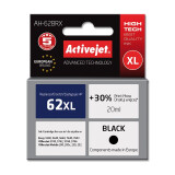 Kārtridžs Activejet AH-62BRX ink (replacement for HP 62XL C2P05AE; Premium; 20 ml; black) (AH-62BRX)