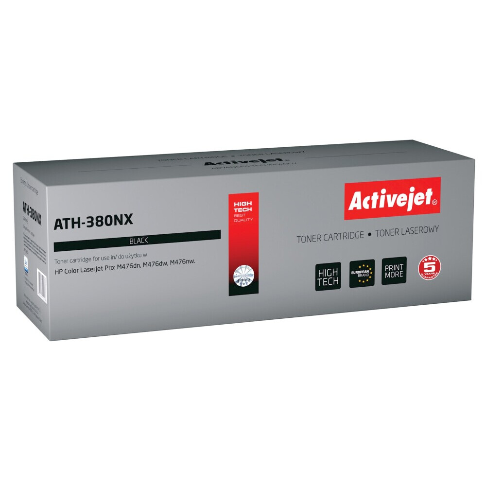 Kārtridžs Activejet ATH-380NX (replacement for HP 312X CF380X; Supreme; 4400 pages; black) (ATH-380NX)