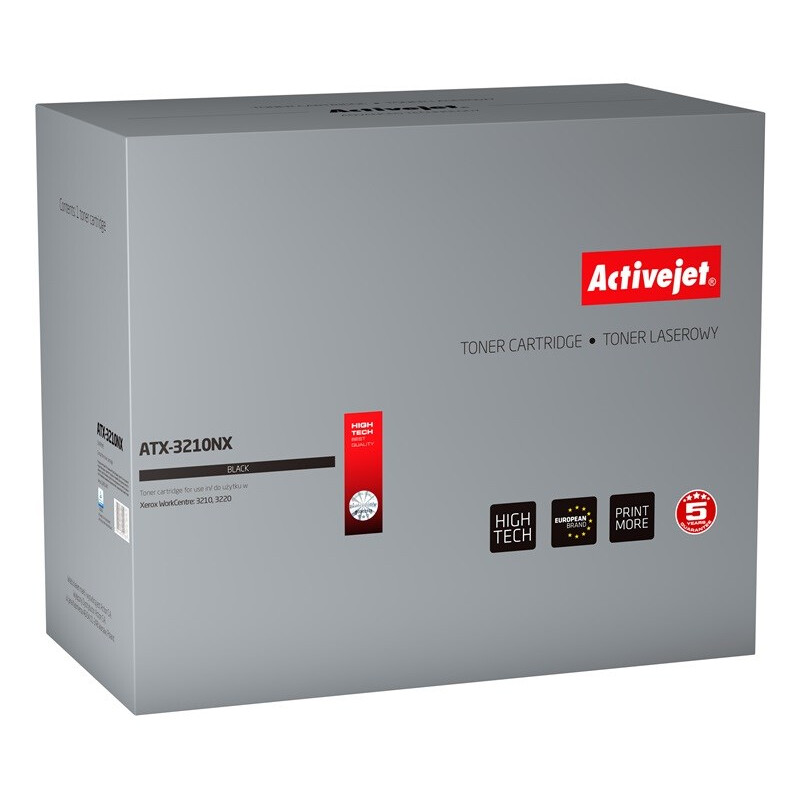 Kārtridžs Activejet ATX-3210NX (replacement for Xerox 106R01487; Supreme; 4100 pages; black) (ATX-3210NX)