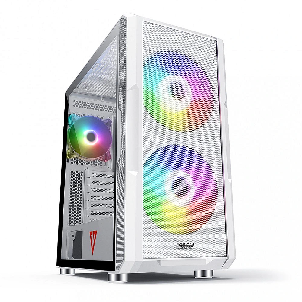 Datoru korpuss Modecom AMIRANI Midi-Tower White (AT-AMIRANI-PG-20-000000-0002)