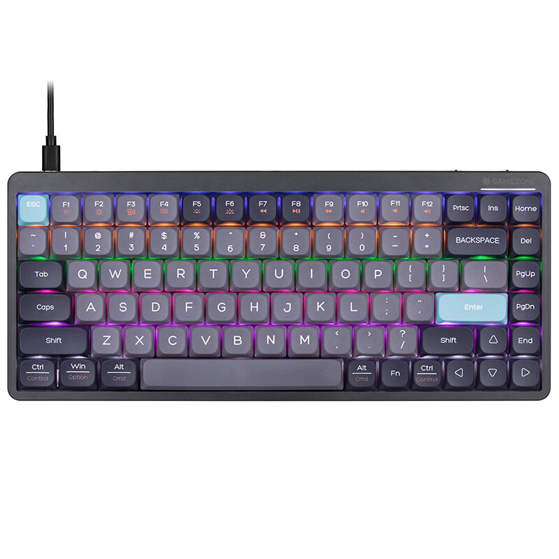 Tastatūra Tracer FINA 84 Blackcurrant (TRAKLA47308) - foto 2