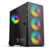 Datoru korpuss SAVIO Raptor X1 Midi-Tower Black (SAVGC-RAPTORX1)